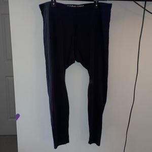 2X Black Nike Leggings with logo on back calf